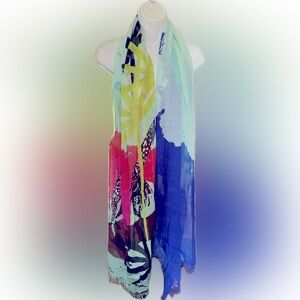 Kate Spade Modal Bright Multicolor Scarf